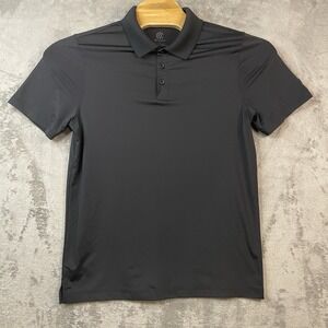 Champion Men's M Polo‎ Shirt Black Poly Spandex Blend